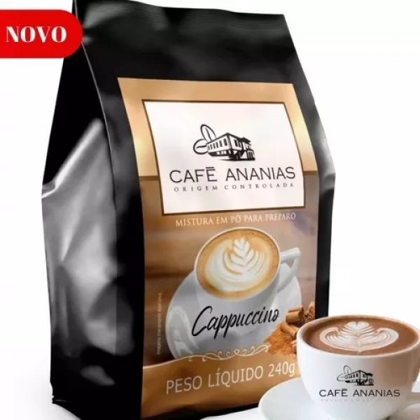 Mistura Em Pó Capuccino Café Ananias 240g