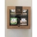 Kit estojo Kraft - Café aromatizado baunilha - Café aromatizado avelã - Café aromatizado chocolate - Café aromatizado chocomenta