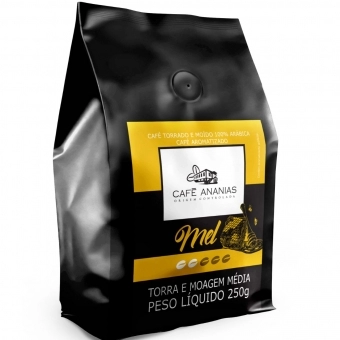 Café Ananias Em Pó Para Coador Aroma Mel 250 gramas