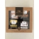 Kit estojo Kraft - Mistura de Capuccino - Café aromatizado caramelo - Café aromatizado NutCoffee - Café aromatizado mel